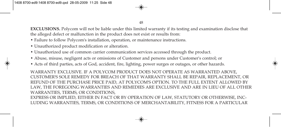 Polycom KIRK 4020 User Manual | Page 48 / 76