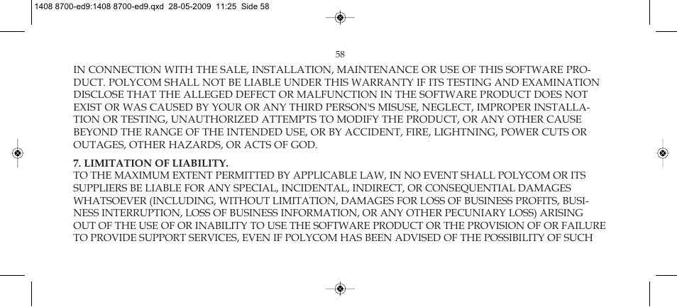 Polycom KIRK 4020 User Manual | Page 58 / 76