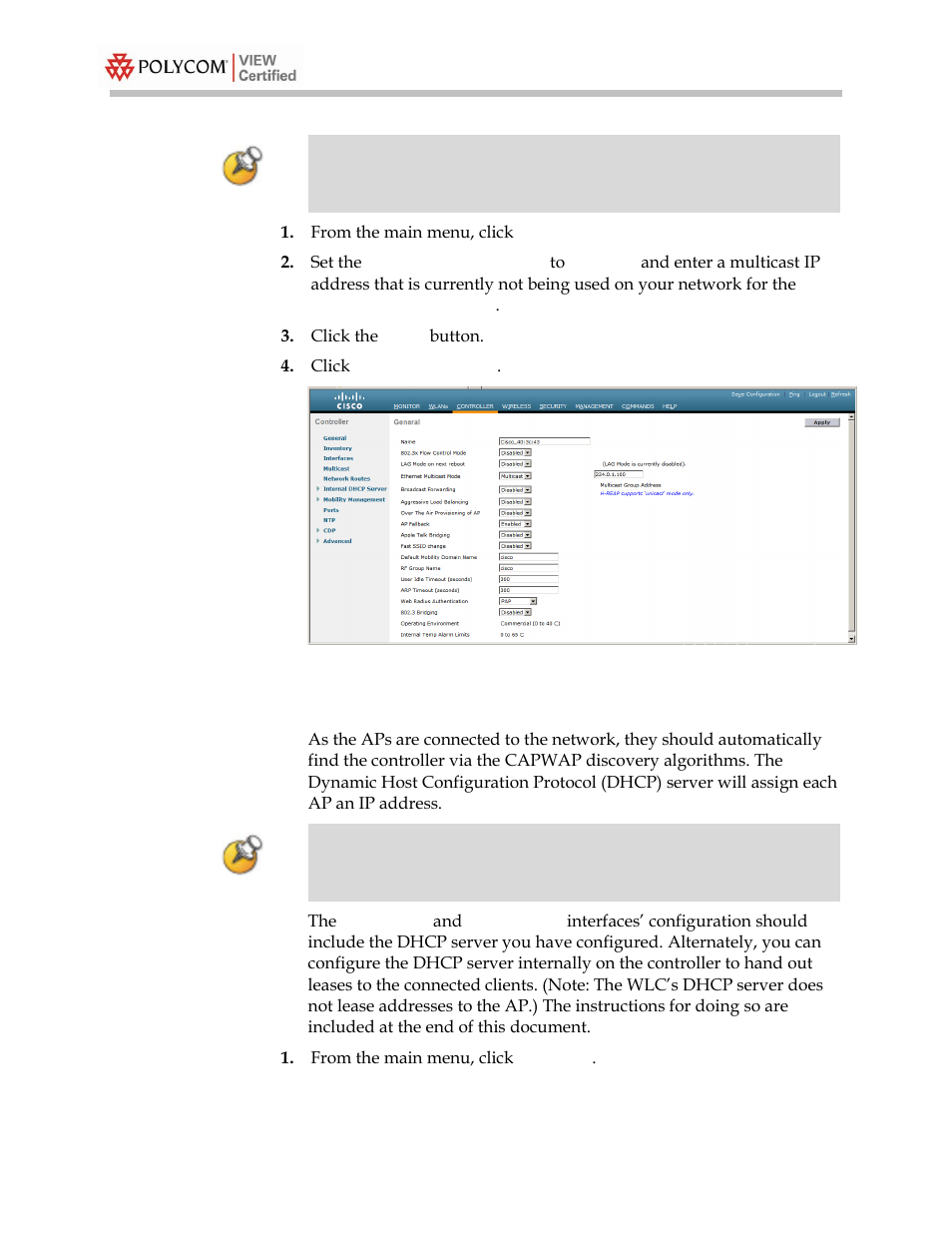 Connecting aps | Polycom 4400 User Manual | Page 10 / 40