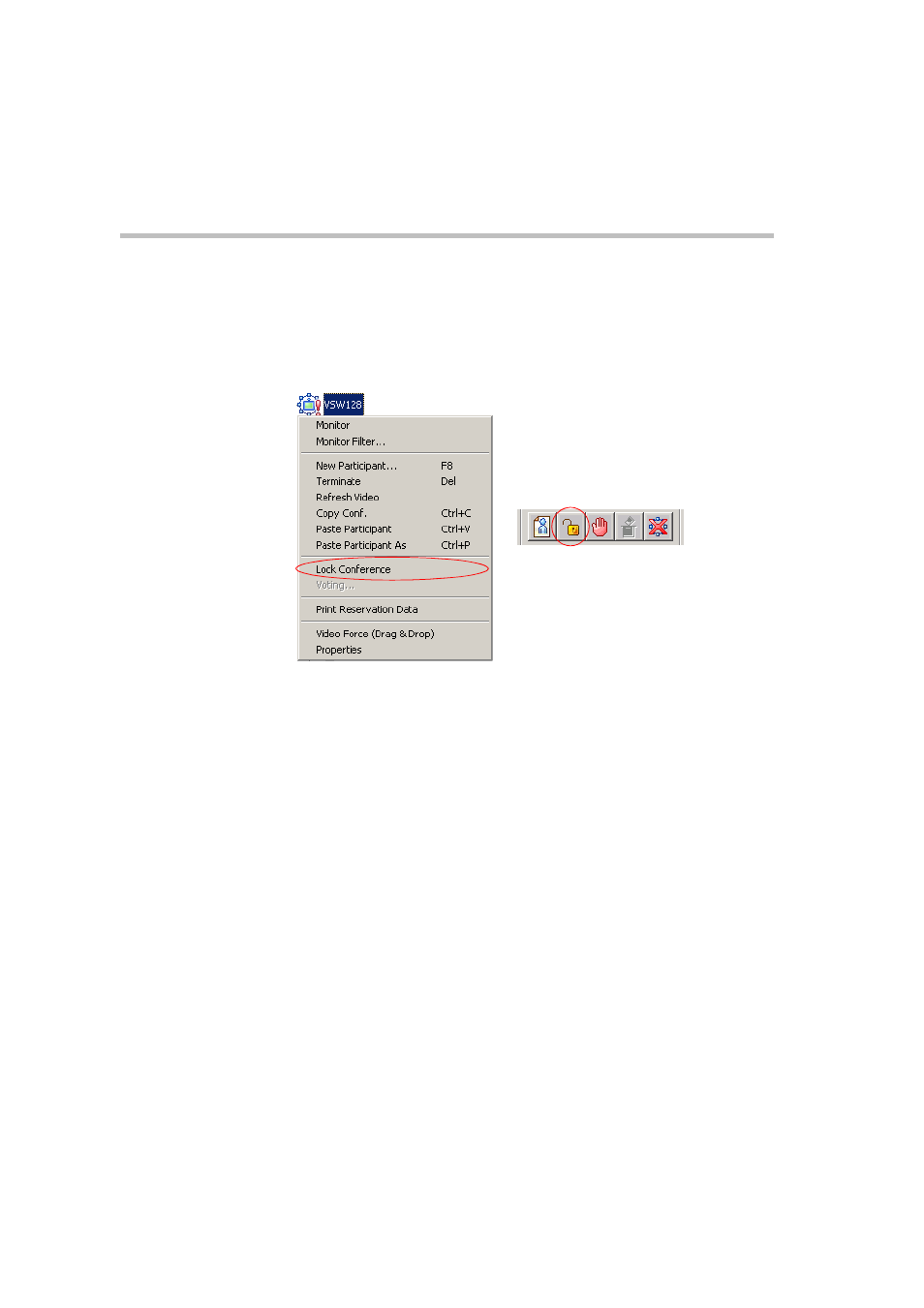 Changing the conference duration, Changing the conference duration -22 | Polycom DOC2230A User Manual | Page 102 / 144