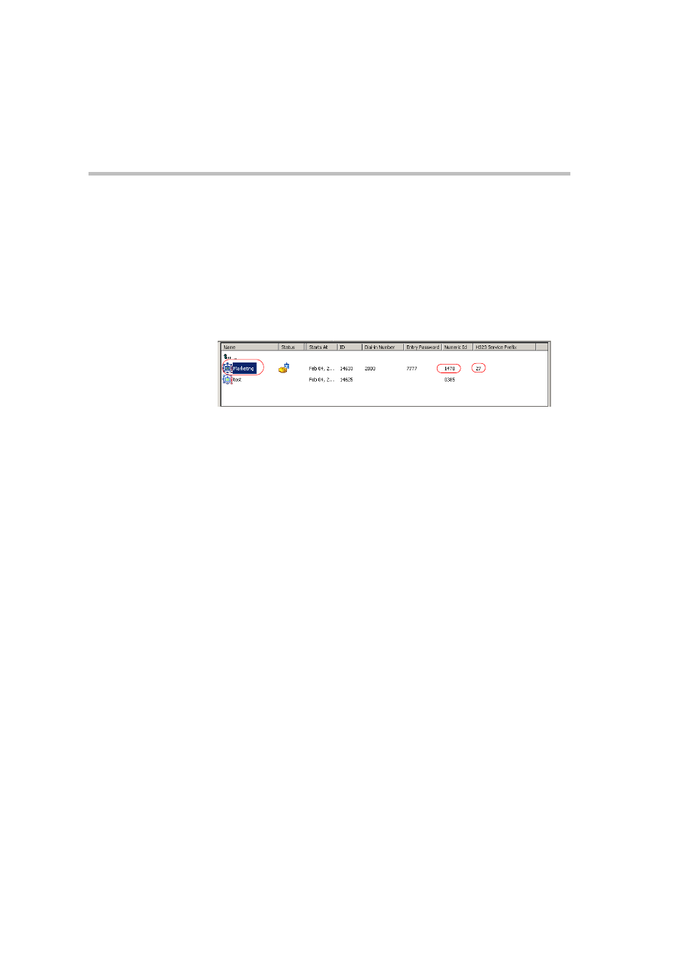 Viewing the conference dial-in properties, Viewing the conference dial-in properties -4 | Polycom DOC2230A User Manual | Page 84 / 144