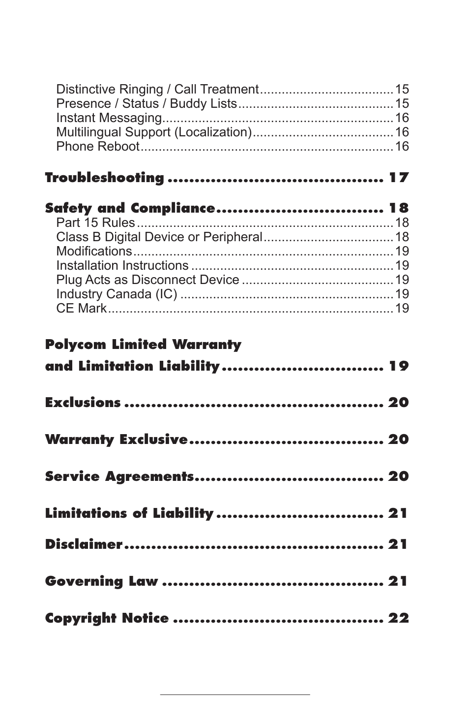 Polycom IP 500 User Manual | Page 3 / 25