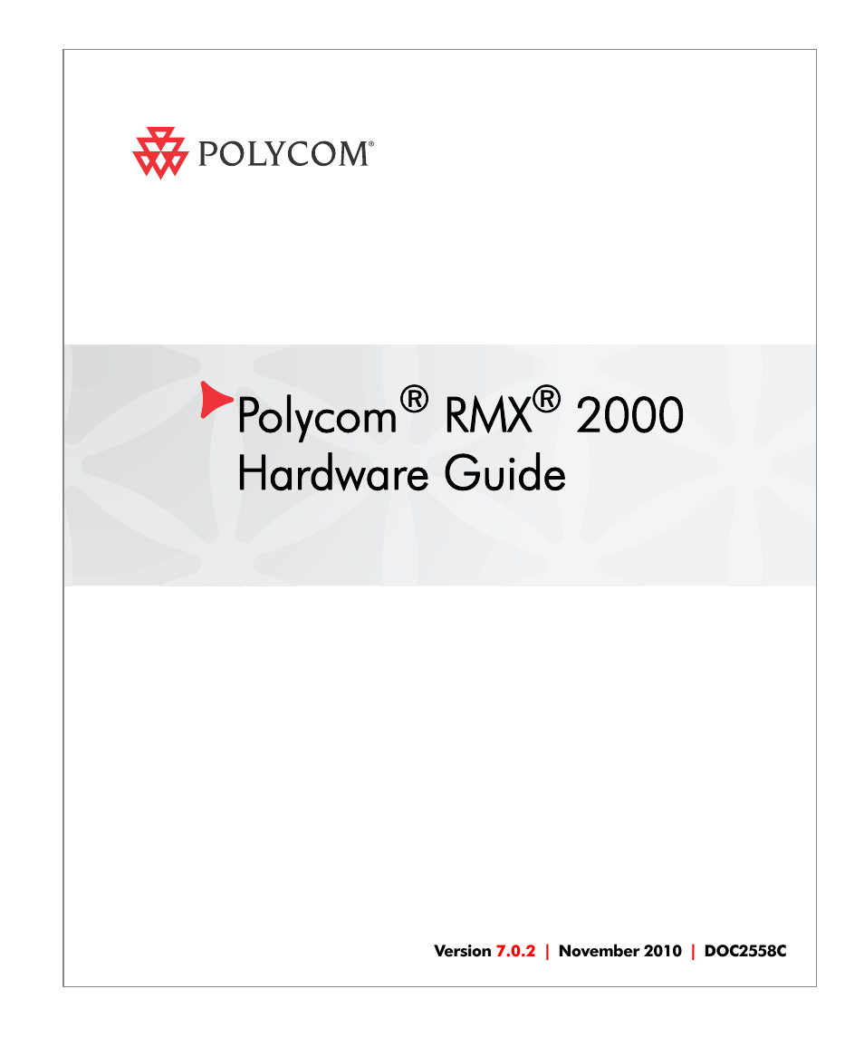 Polycom DOC2558C User Manual | 45 pages