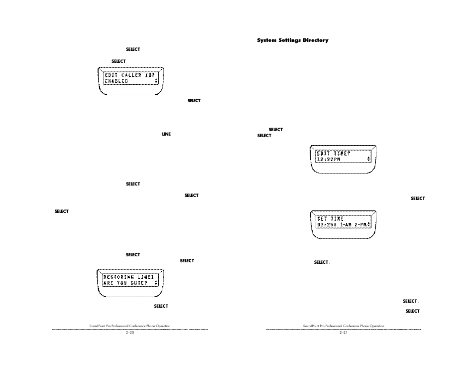 Polycom SoundPoint Pro SE-225 User Manual | Page 19 / 28