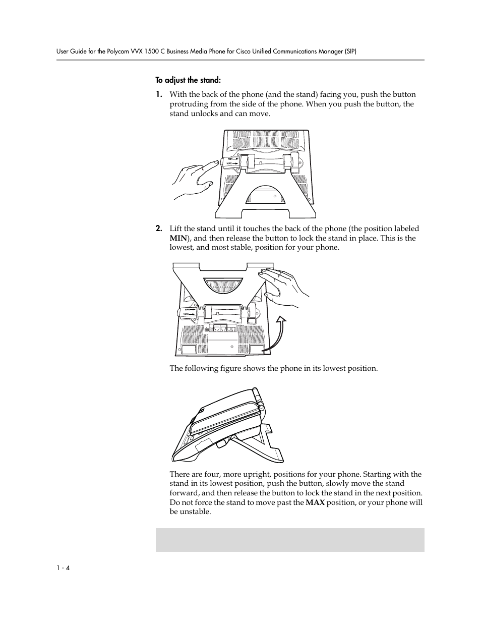 Polycom VVX 1500 C Business Media Phone for Cisco Unified Communications Manager (SIP) User Manual | Page 12 / 192