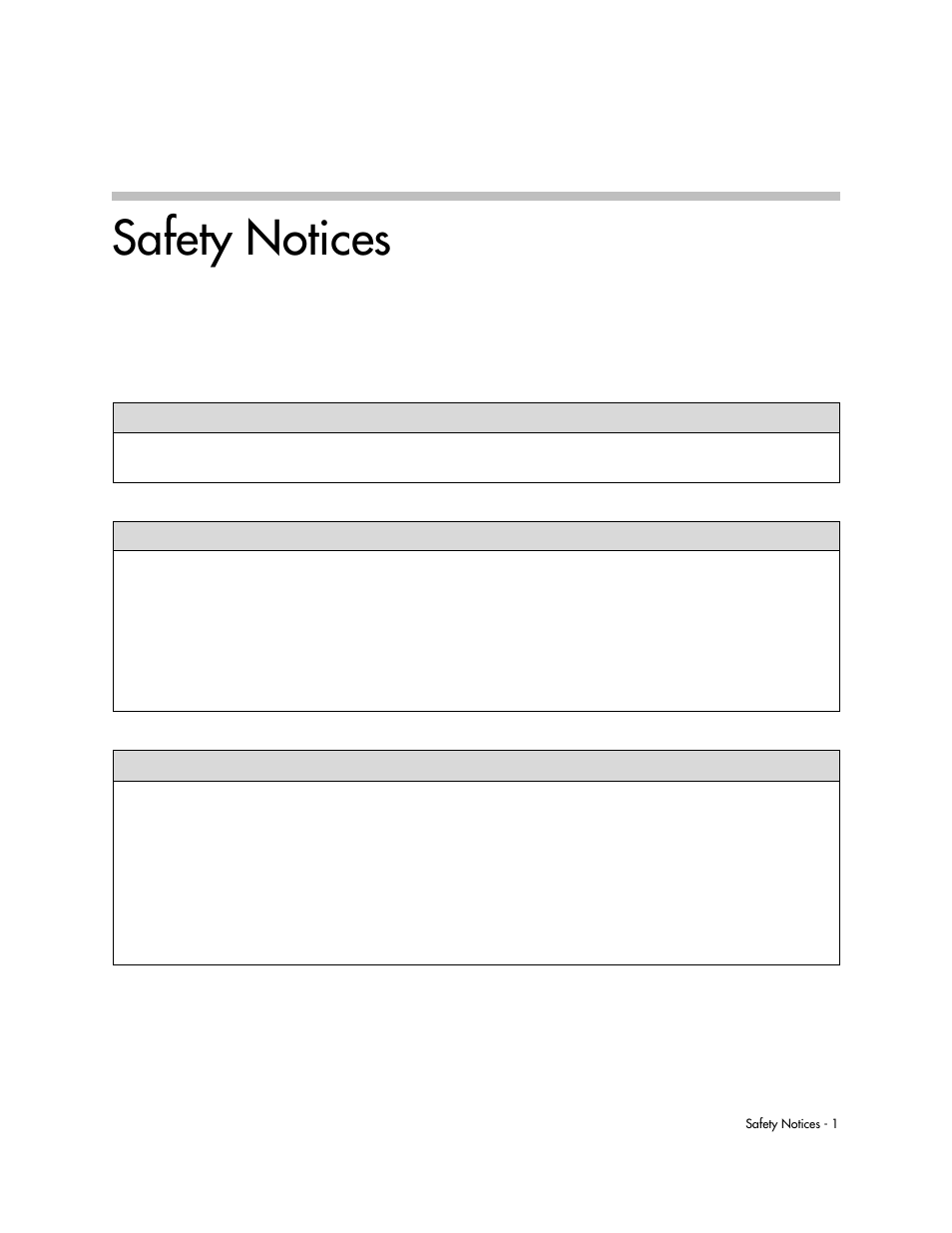 Safety notices, Sections in this guide before | Polycom VVX 1500 C Business Media Phone for Cisco Unified Communications Manager (SIP) User Manual | Page 181 / 192