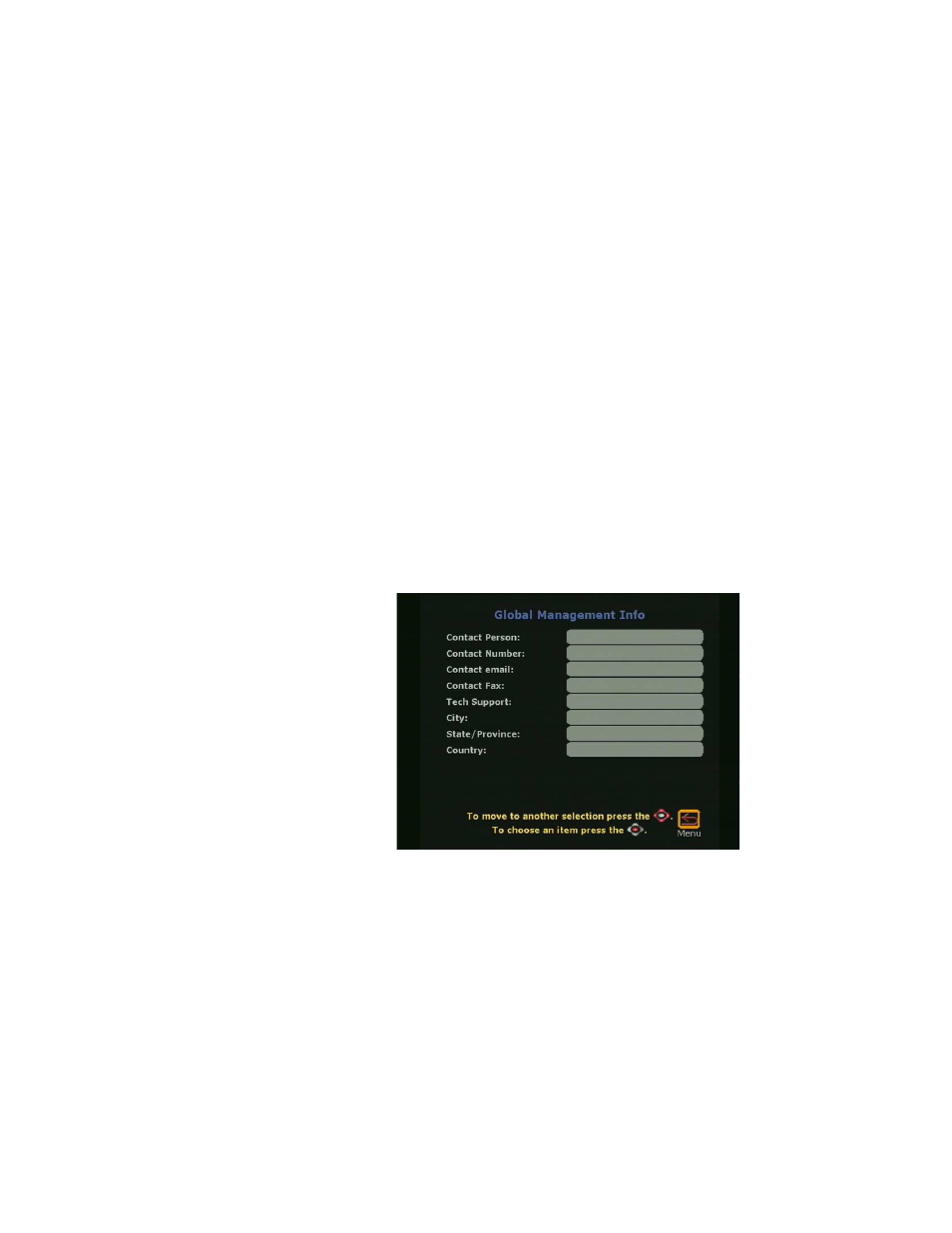 Global management information, Data conference | Polycom ViewStation User Manual | Page 103 / 250