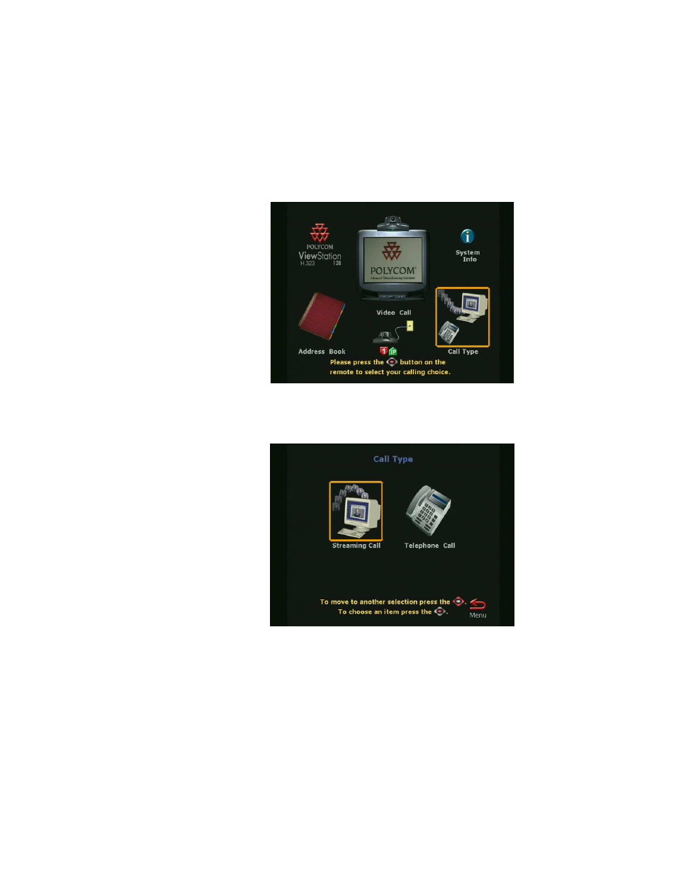 Starting a webcast | Polycom ViewStation User Manual | Page 138 / 250