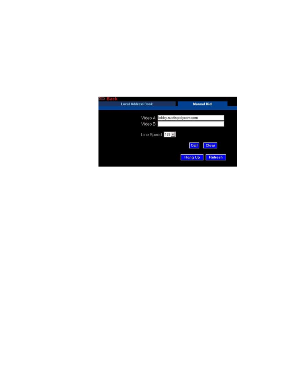 Viewstation web interface icons | Polycom ViewStation User Manual | Page 169 / 250