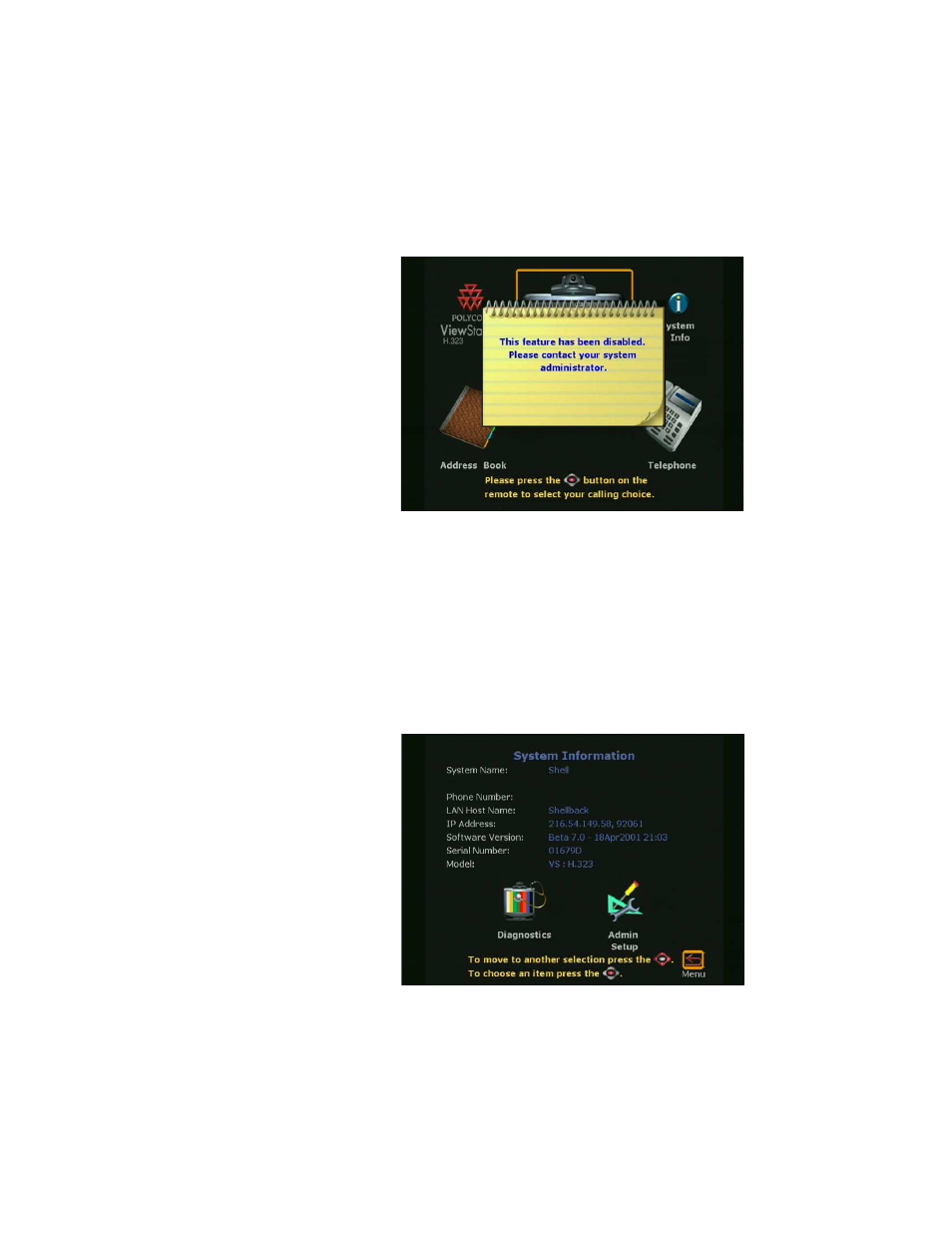Polycom ViewStation User Manual | Page 54 / 250