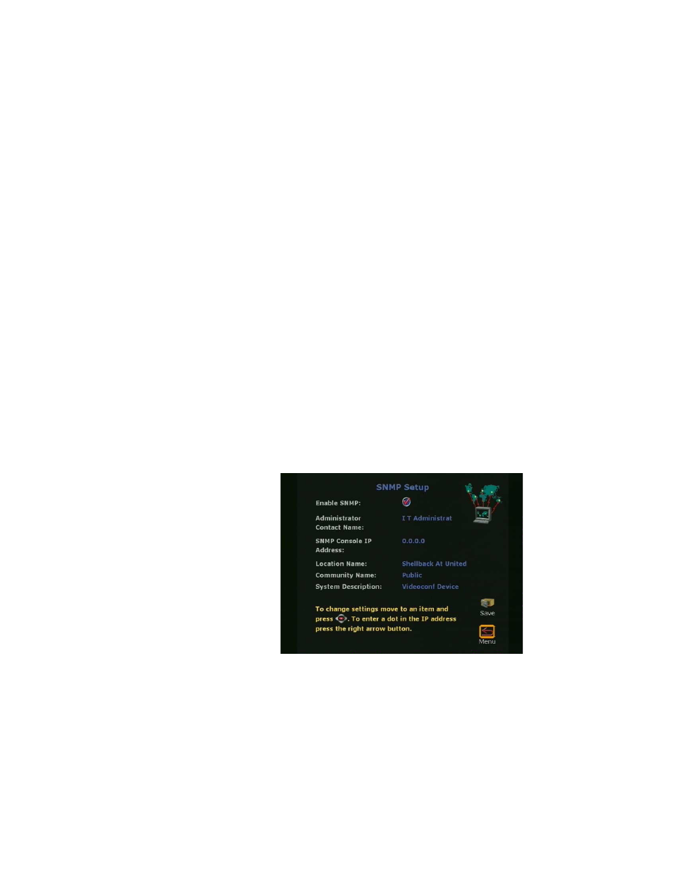 Snmp | Polycom ViewStation User Manual | Page 89 / 250