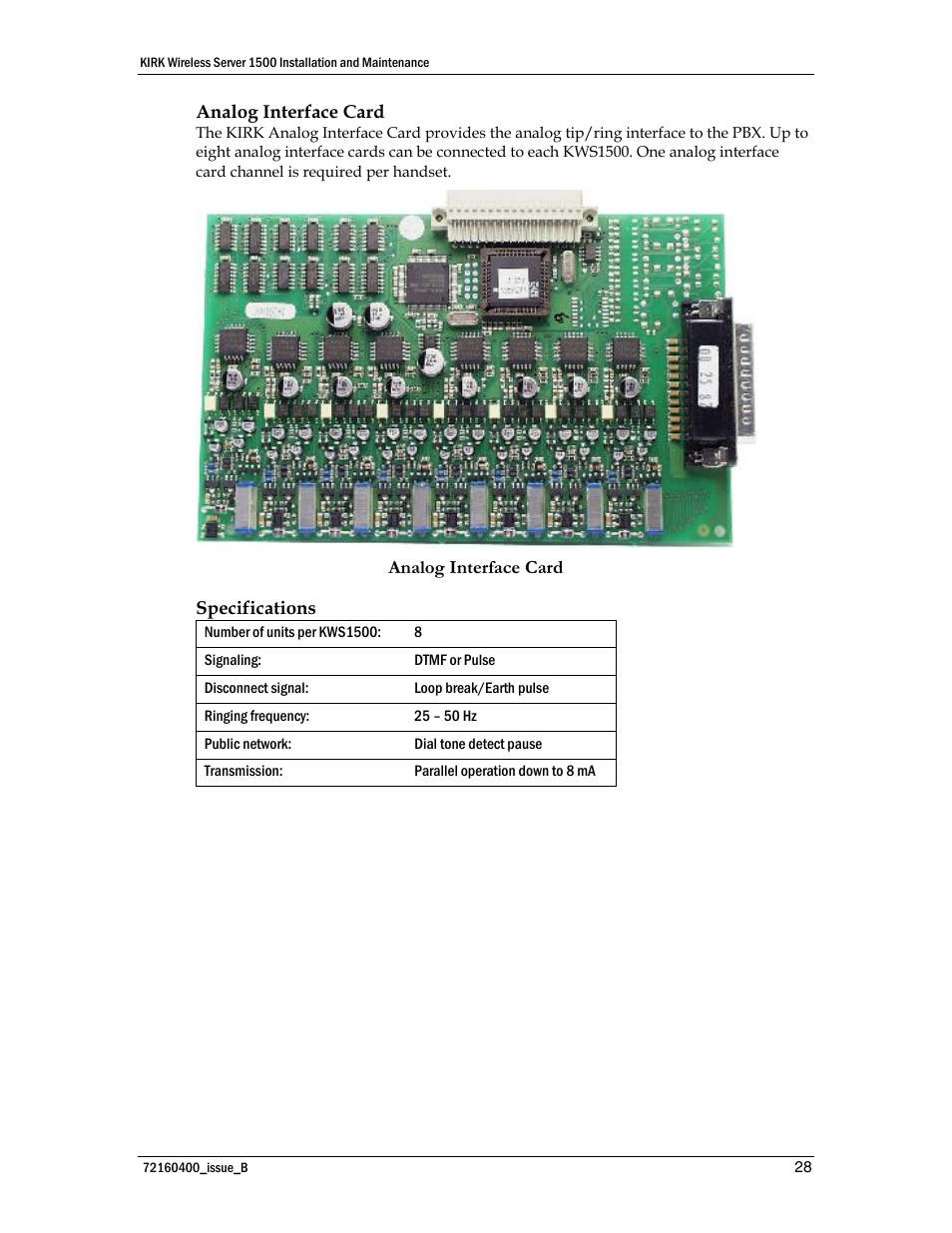 Polycom KIRK KWS1500 User Manual | Page 28 / 48