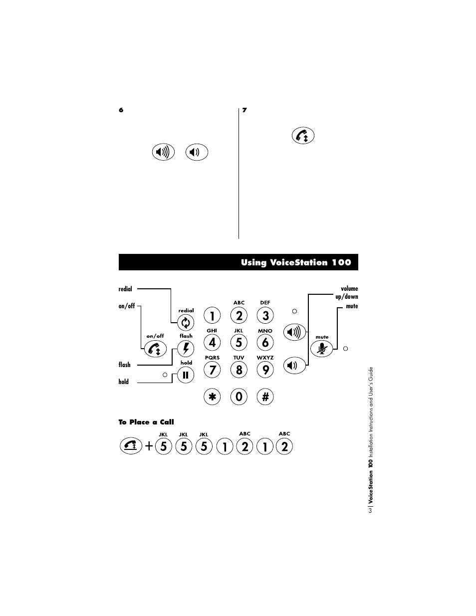 Using voicestation 100 | Polycom TM 100 User Manual | Page 7 / 41
