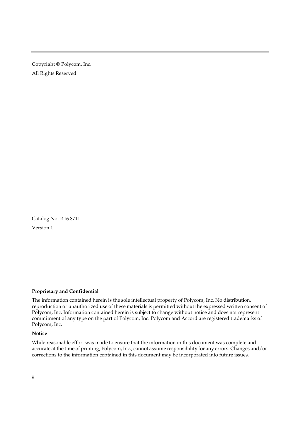 Polycom KIRK 1416 8711 User Manual | Page 2 / 6