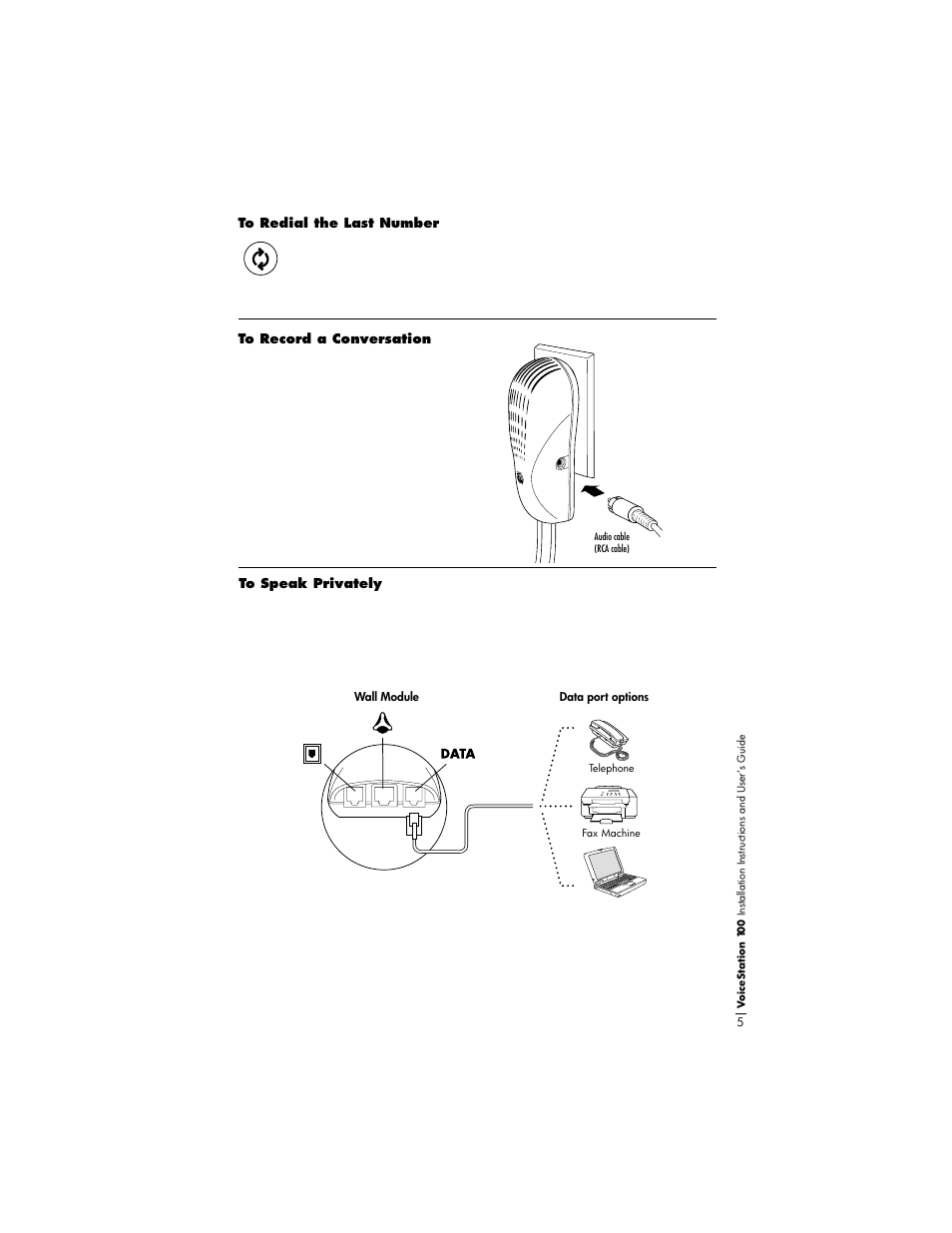 Polycom Pollycom Voicestation 100 User Manual | Page 9 / 41