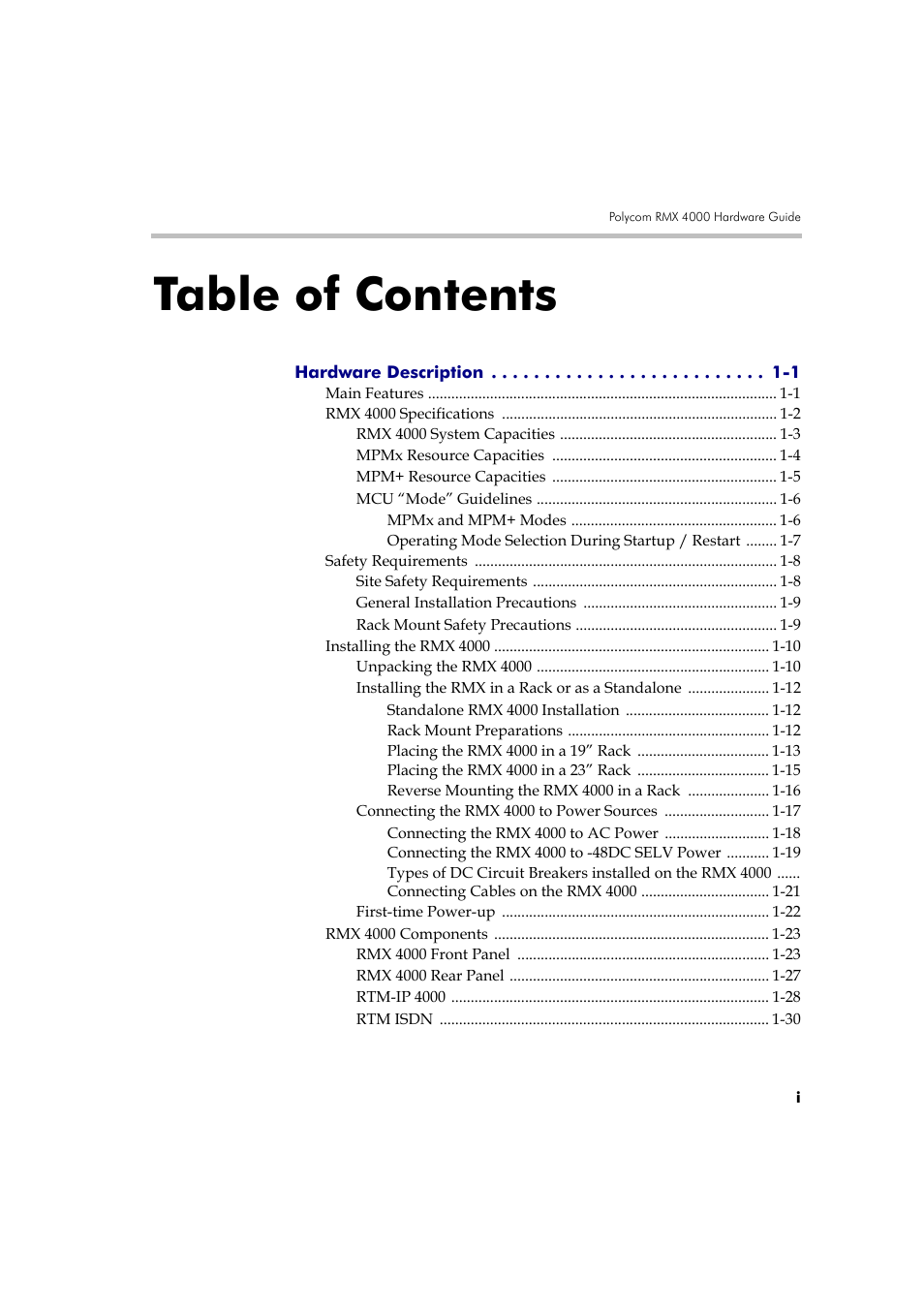 Polycom DOC2559A User Manual | Page 5 / 65