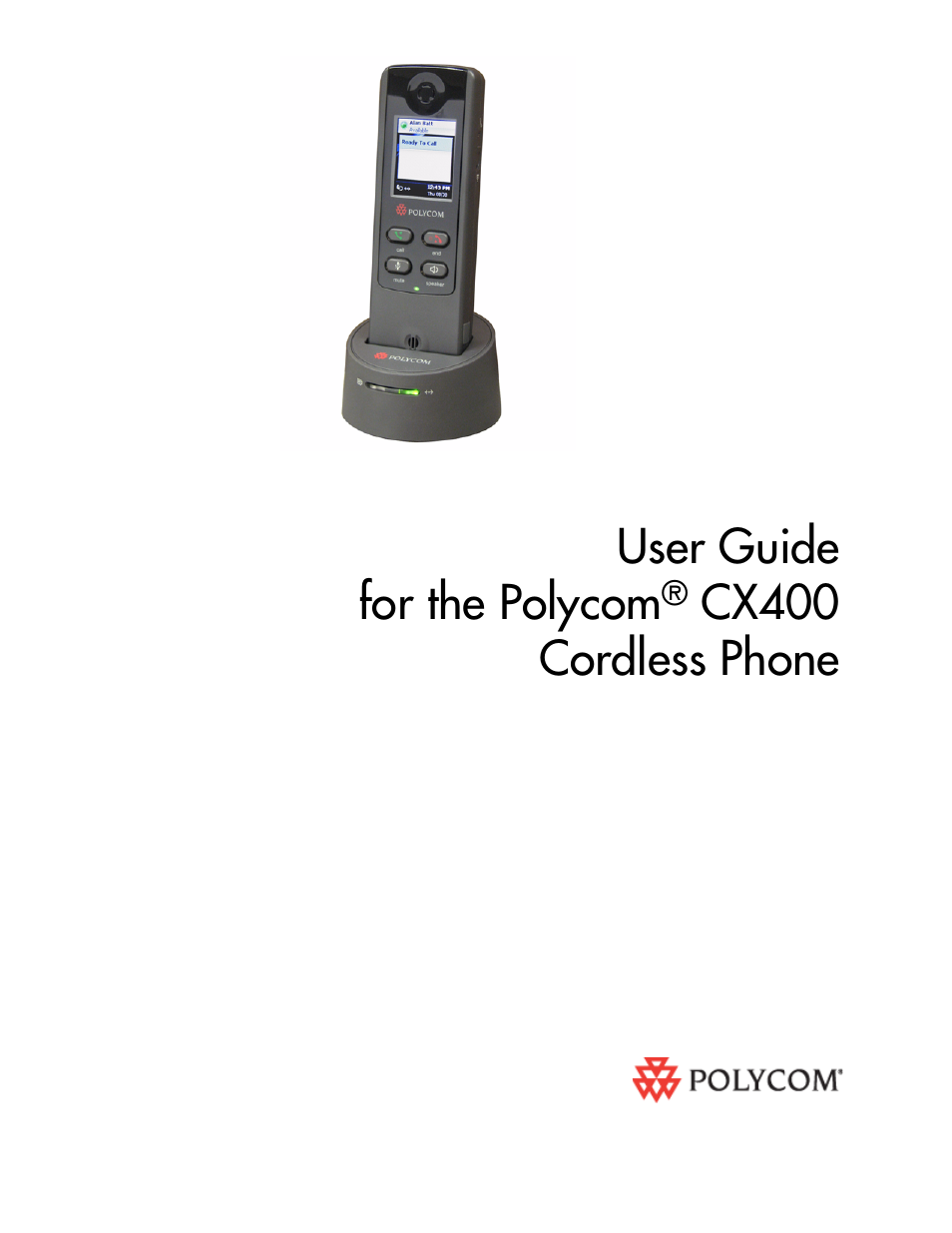 Polycom CX400 User Manual | 42 pages