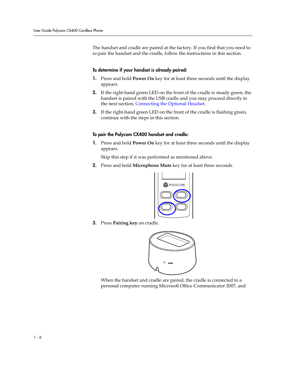 Polycom CX400 User Manual | Page 12 / 42