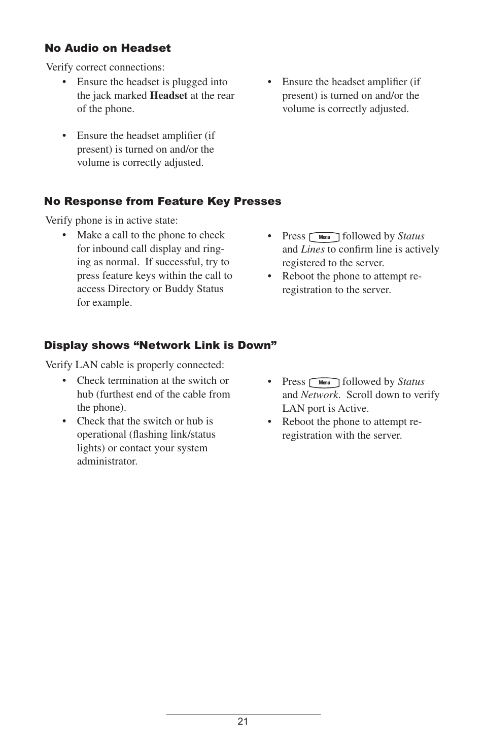 Polycom SOUNDPOINT IP 300 User Manual | Page 24 / 30