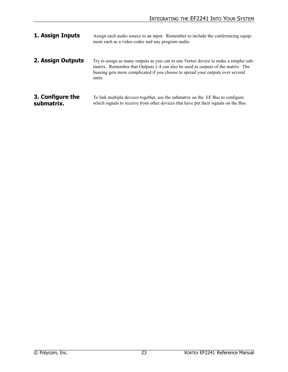 Polycom EF2241 User Manual | Page 25 / 68