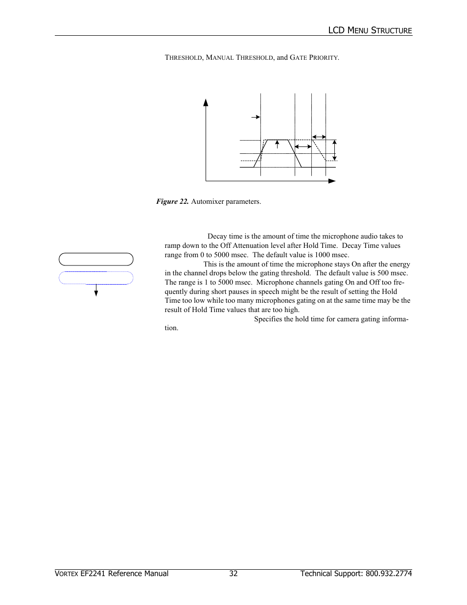 Lcd m, Global settings, Automixer | Ef2241, And g | Polycom EF2241 User Manual | Page 34 / 68