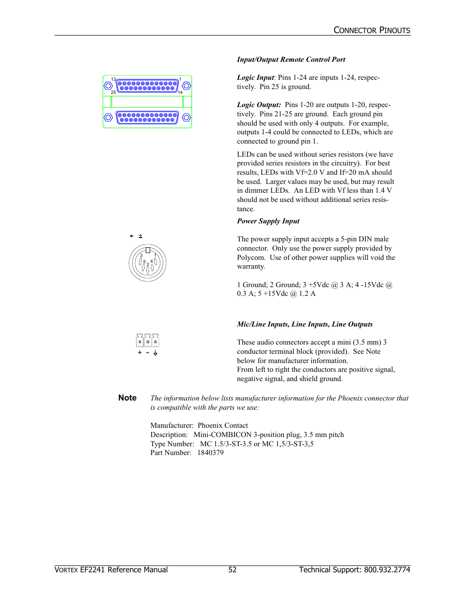 Polycom EF2241 User Manual | Page 56 / 68