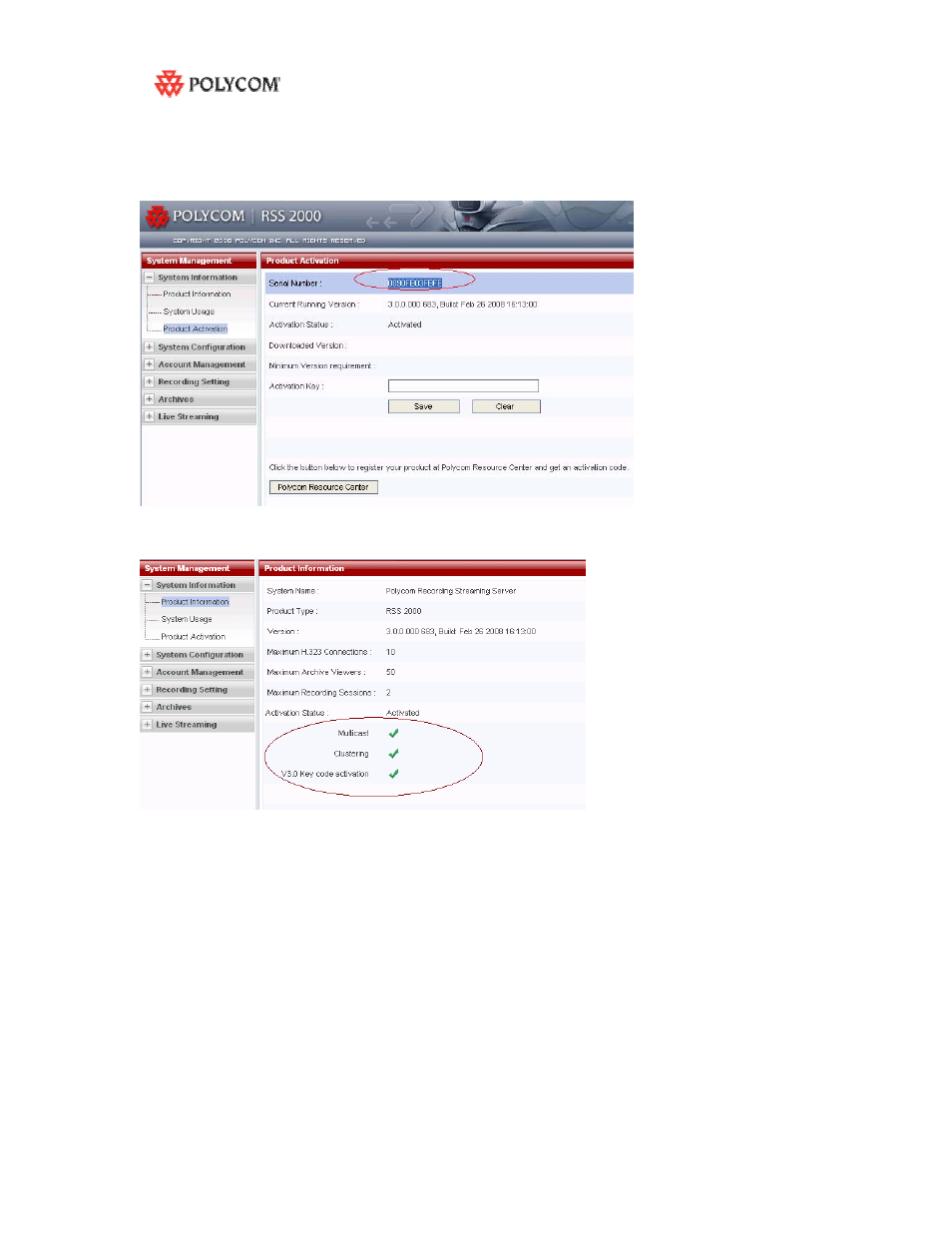 Polycom RSS 2000 User Manual | Page 12 / 24