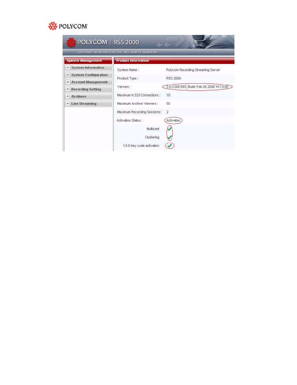 Polycom RSS 2000 User Manual | Page 15 / 24