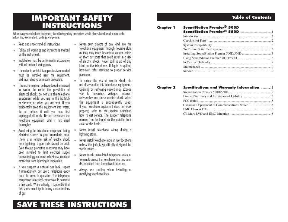 Polycom AVAYA 500D User Manual | Page 2 / 11