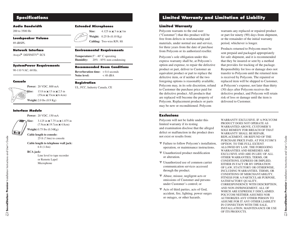 Polycom AVAYA 500D User Manual | Page 9 / 11