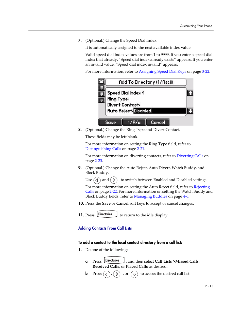 Polycom SoundPoint IP 560 User Manual | Page 39 / 108