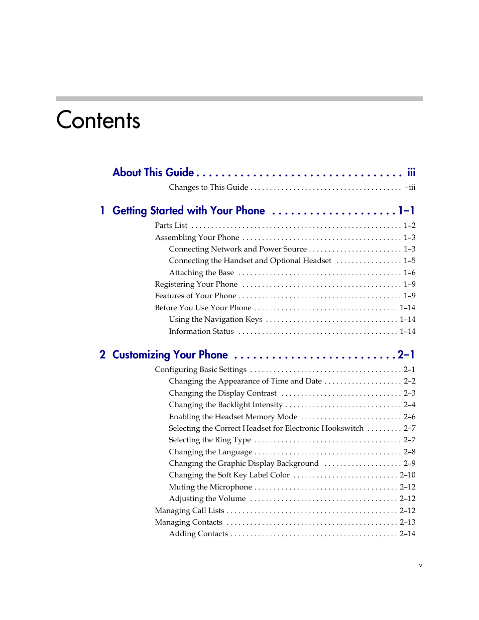 Polycom SoundPoint IP 560 User Manual | Page 5 / 108