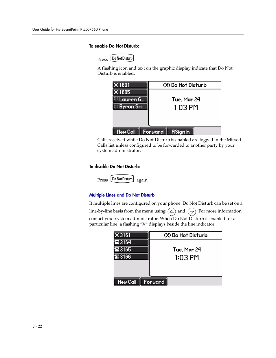 Polycom SoundPoint IP 560 User Manual | Page 72 / 108