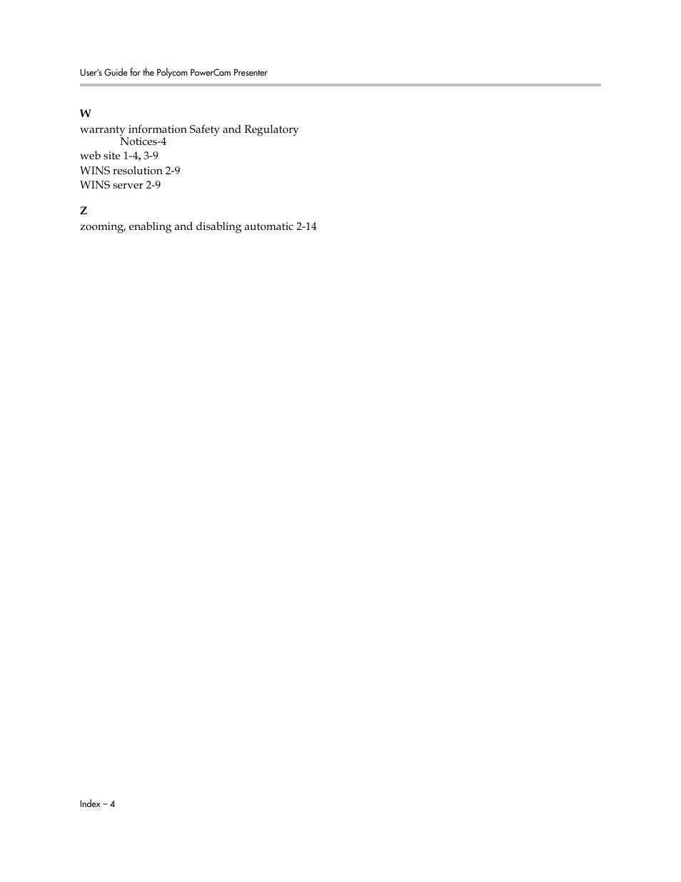 Polycom 3725-24004-001/A User Manual | Page 52 / 52