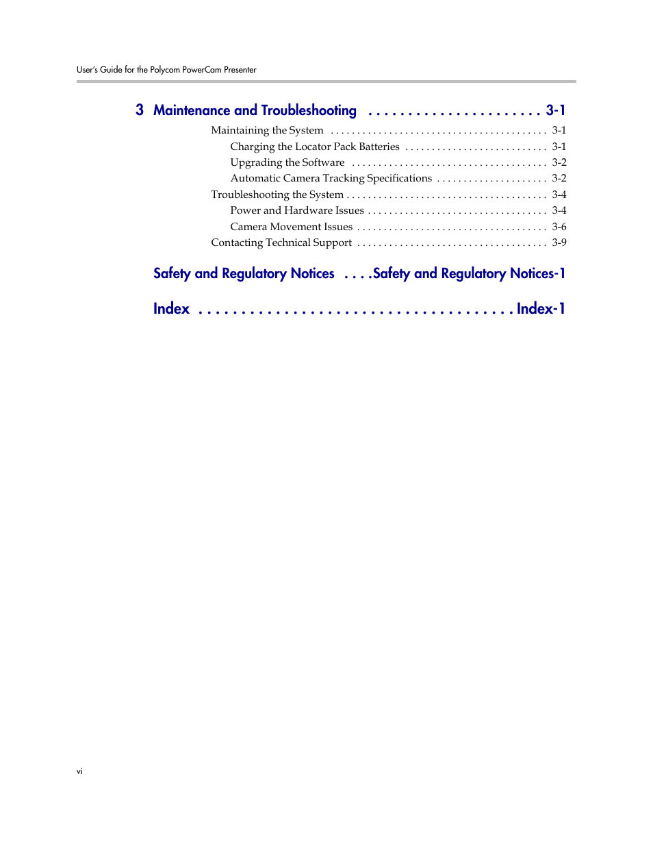 Maintenance and troubleshooting -1 | Polycom 3725-24004-001/A User Manual | Page 6 / 52