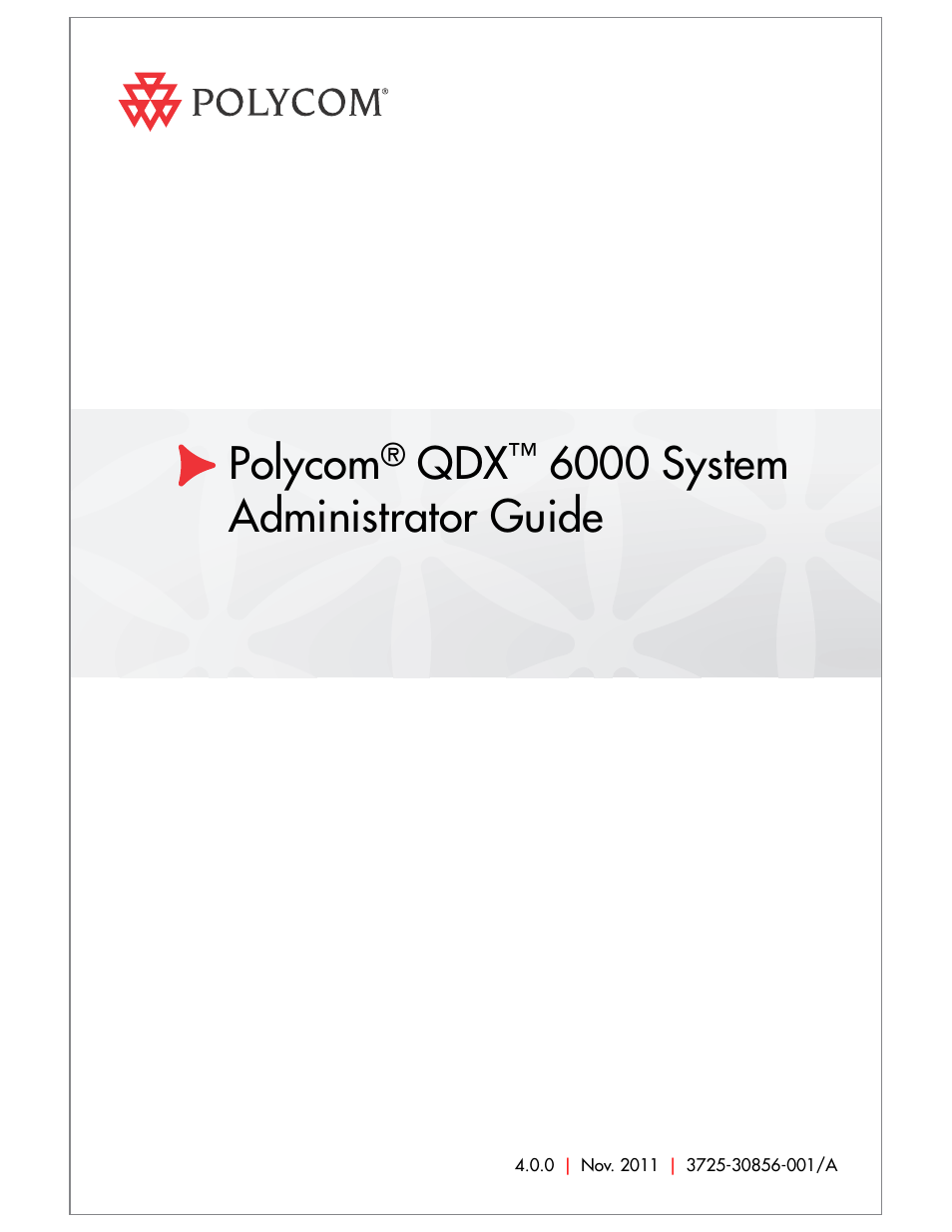 Polycom 6000 User Manual | 126 pages