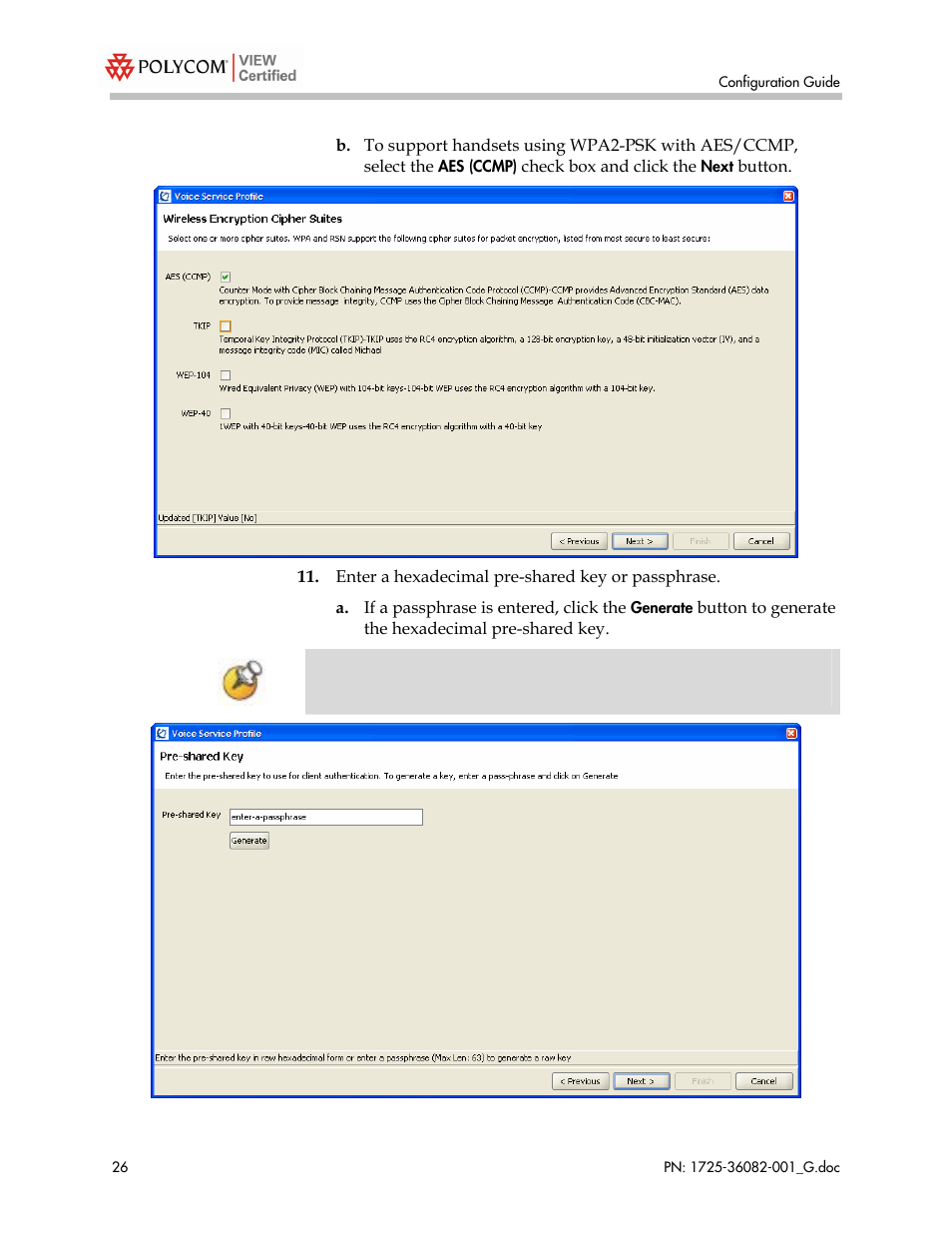 Polycom 1725-36082-001 User Manual | Page 26 / 37
