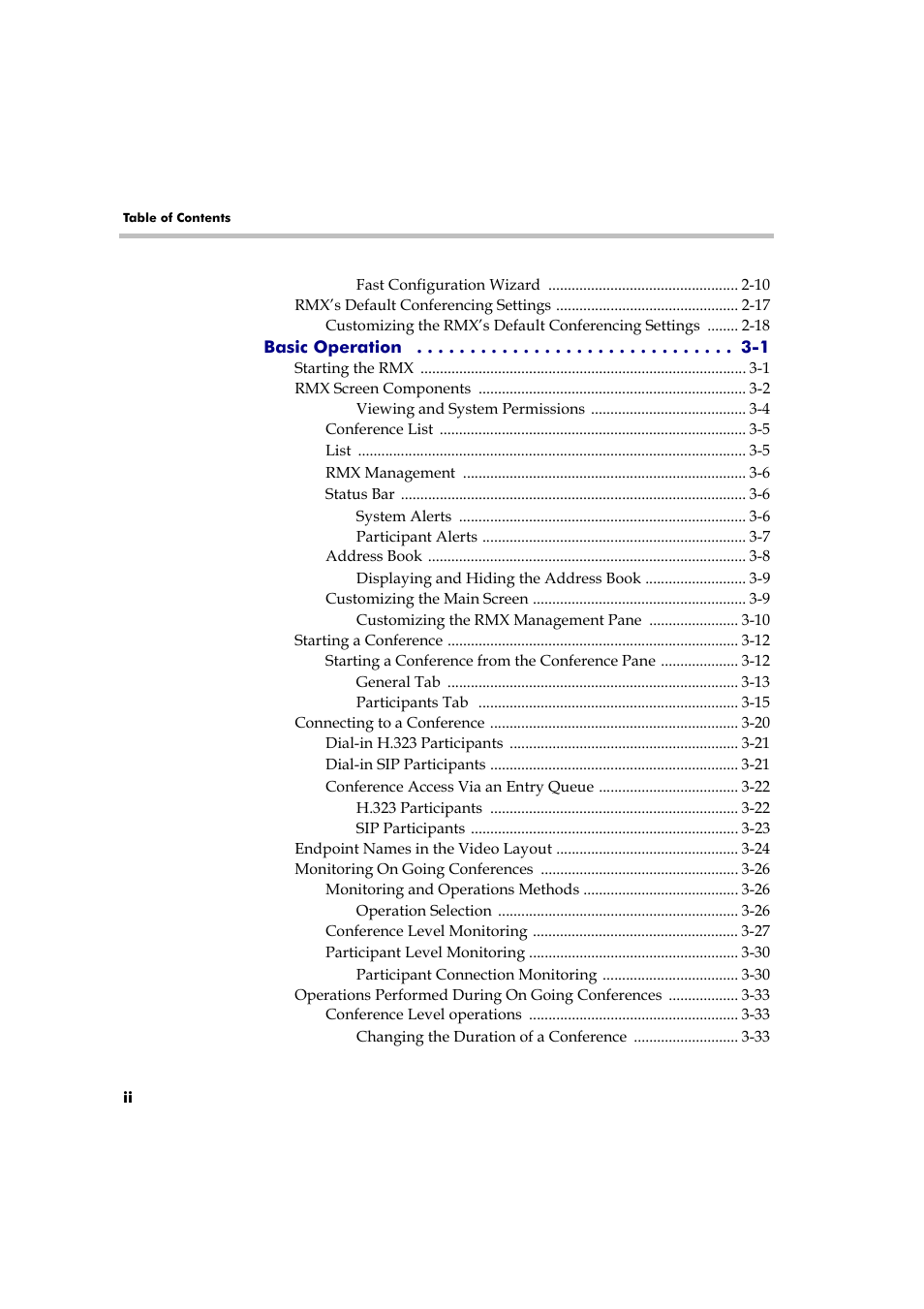 Polycom RMX 2000 User Manual | Page 6 / 84