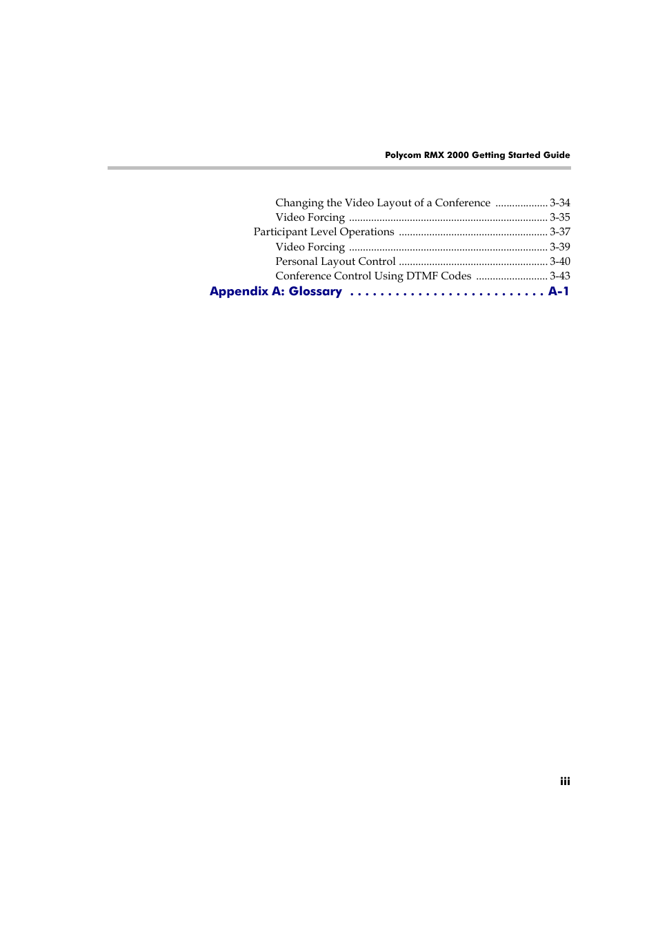 Polycom RMX 2000 User Manual | Page 7 / 84