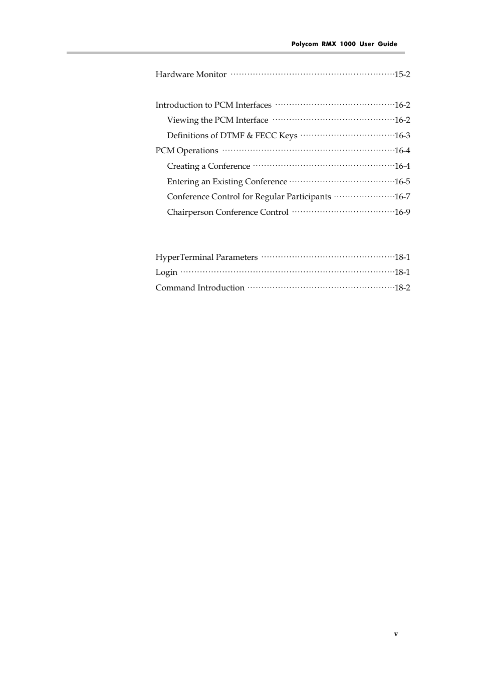 Polycom RMX 1000 User Manual | Page 8 / 167