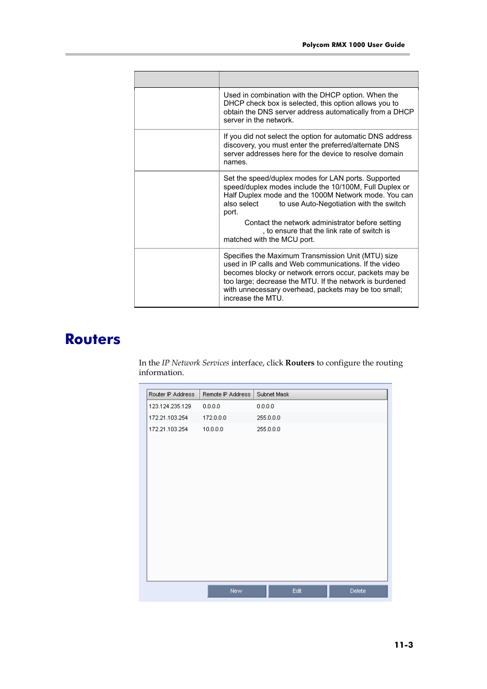 Routers, Control operations | Polycom RMX 1000 User Manual | Page 98 / 167