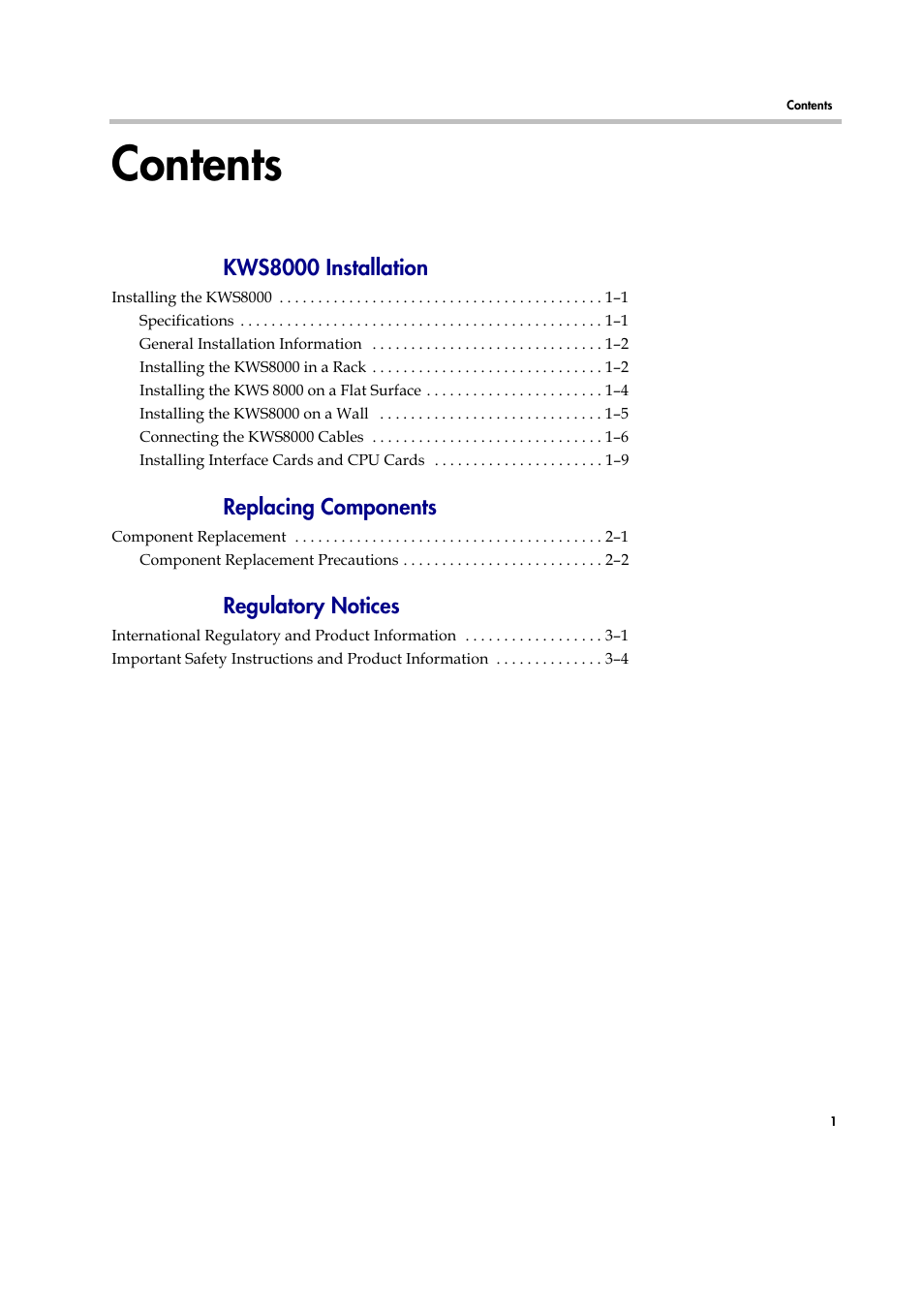 Polycom KIRK KWS8000 User Manual | Page 3 / 38