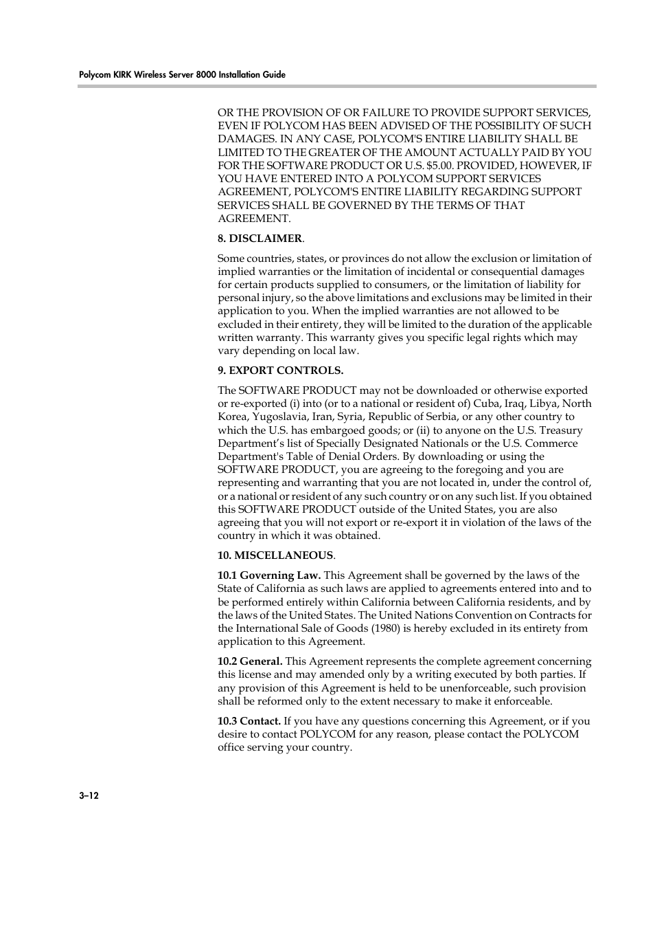 Polycom KIRK KWS8000 User Manual | Page 31 / 38