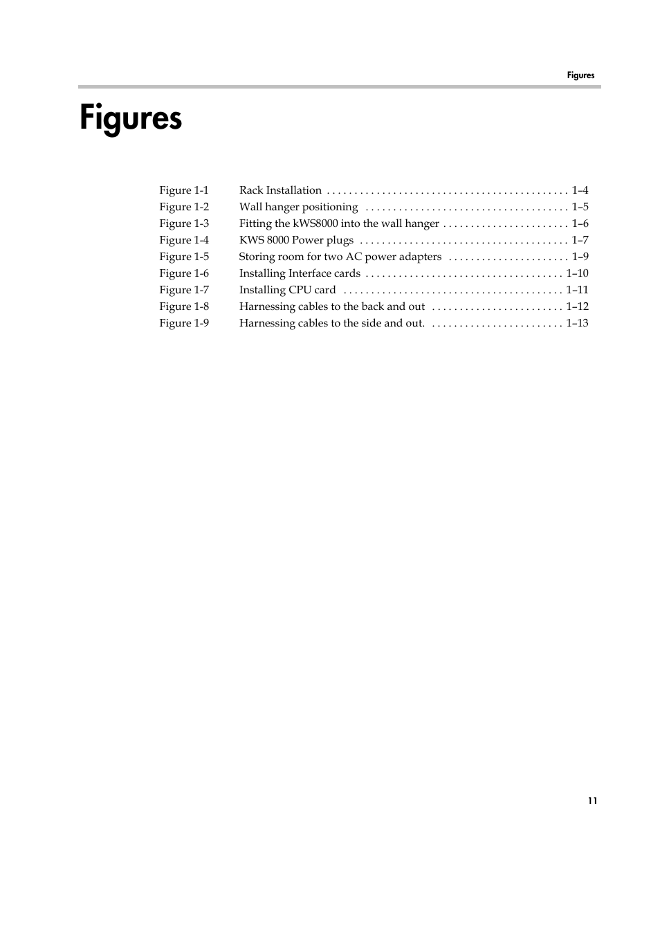 Figures | Polycom KIRK KWS8000 User Manual | Page 34 / 38