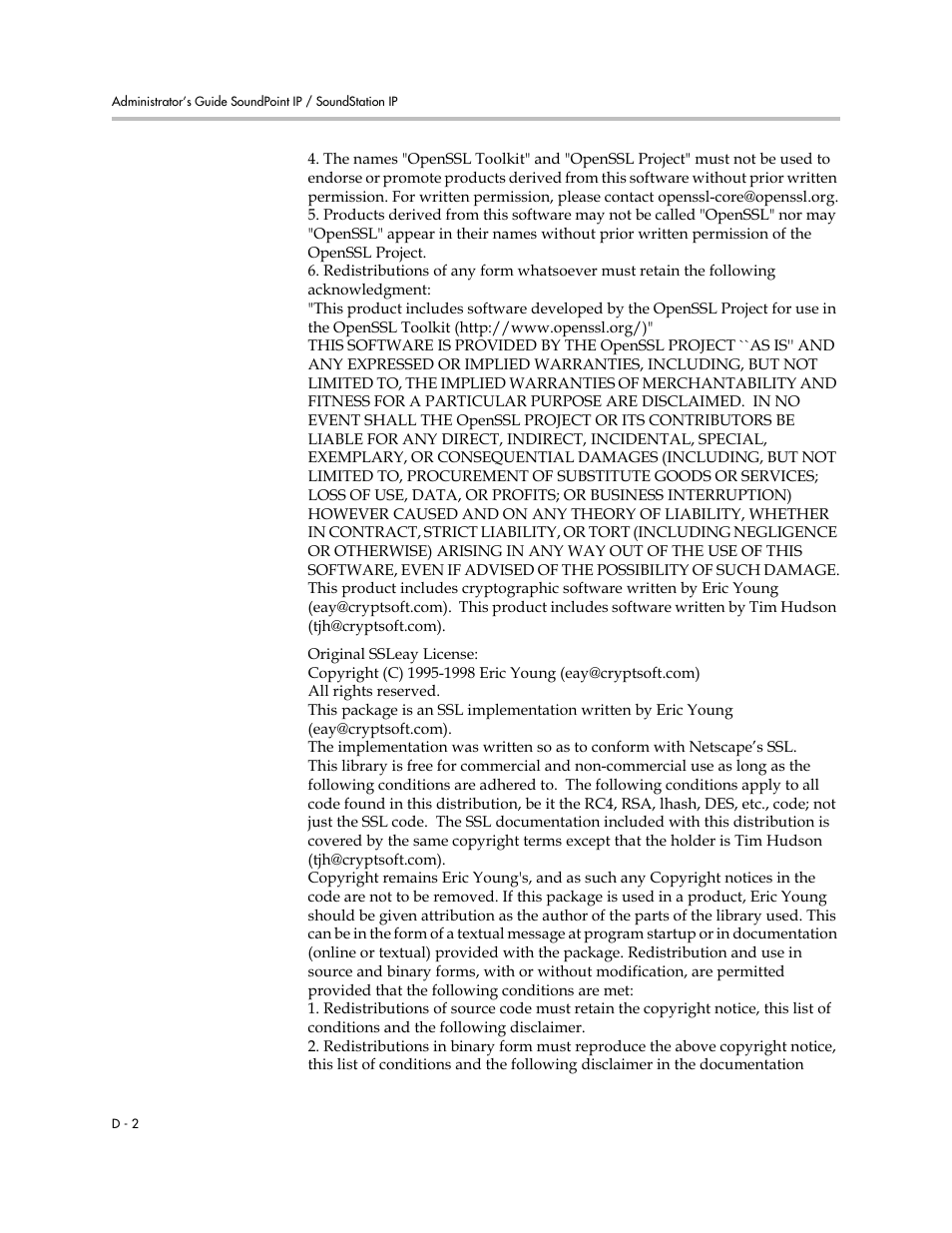 Polycom SIP 2.2.2 User Manual | Page 244 / 256