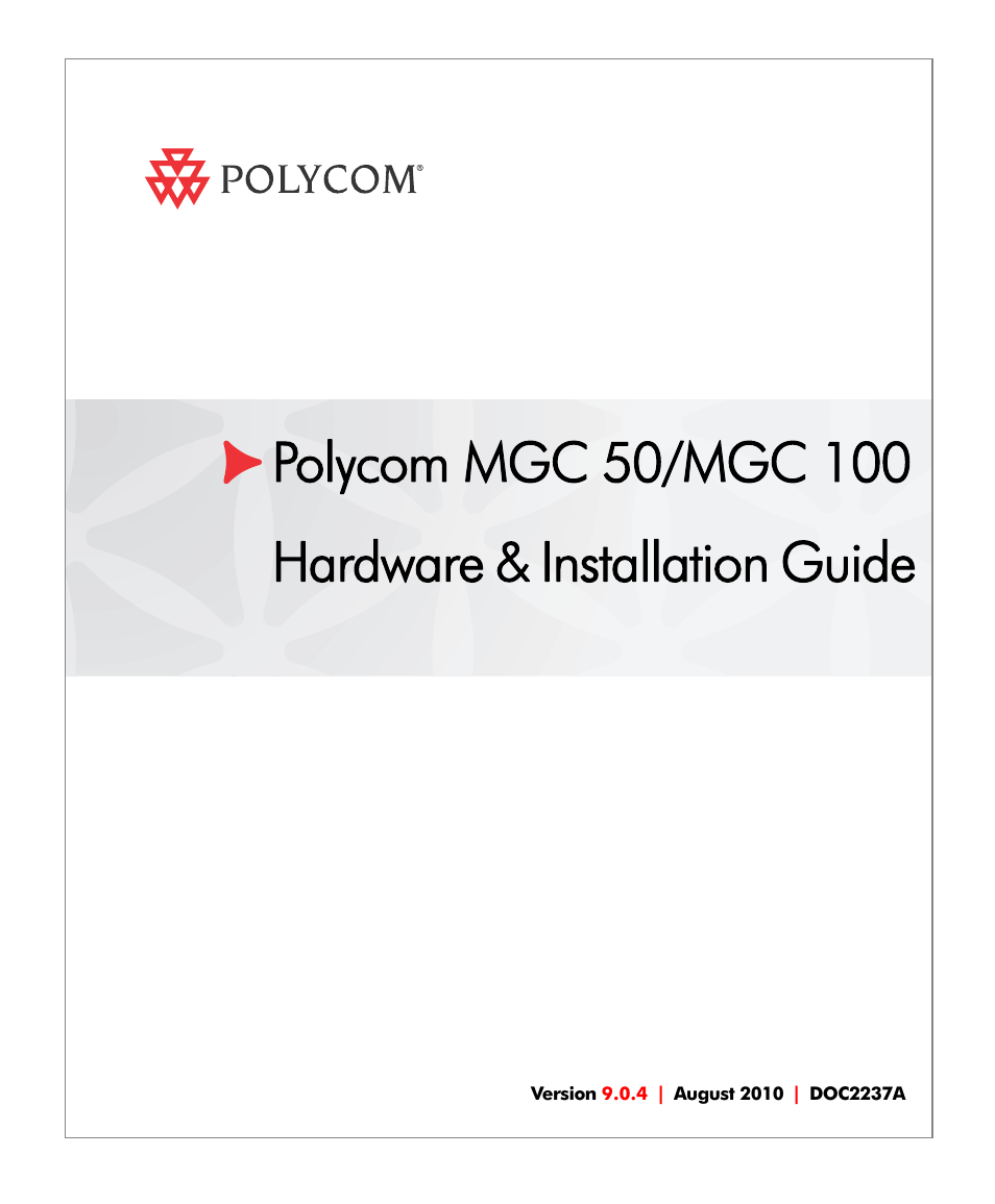 Polycom DOC2237A User Manual | 170 pages