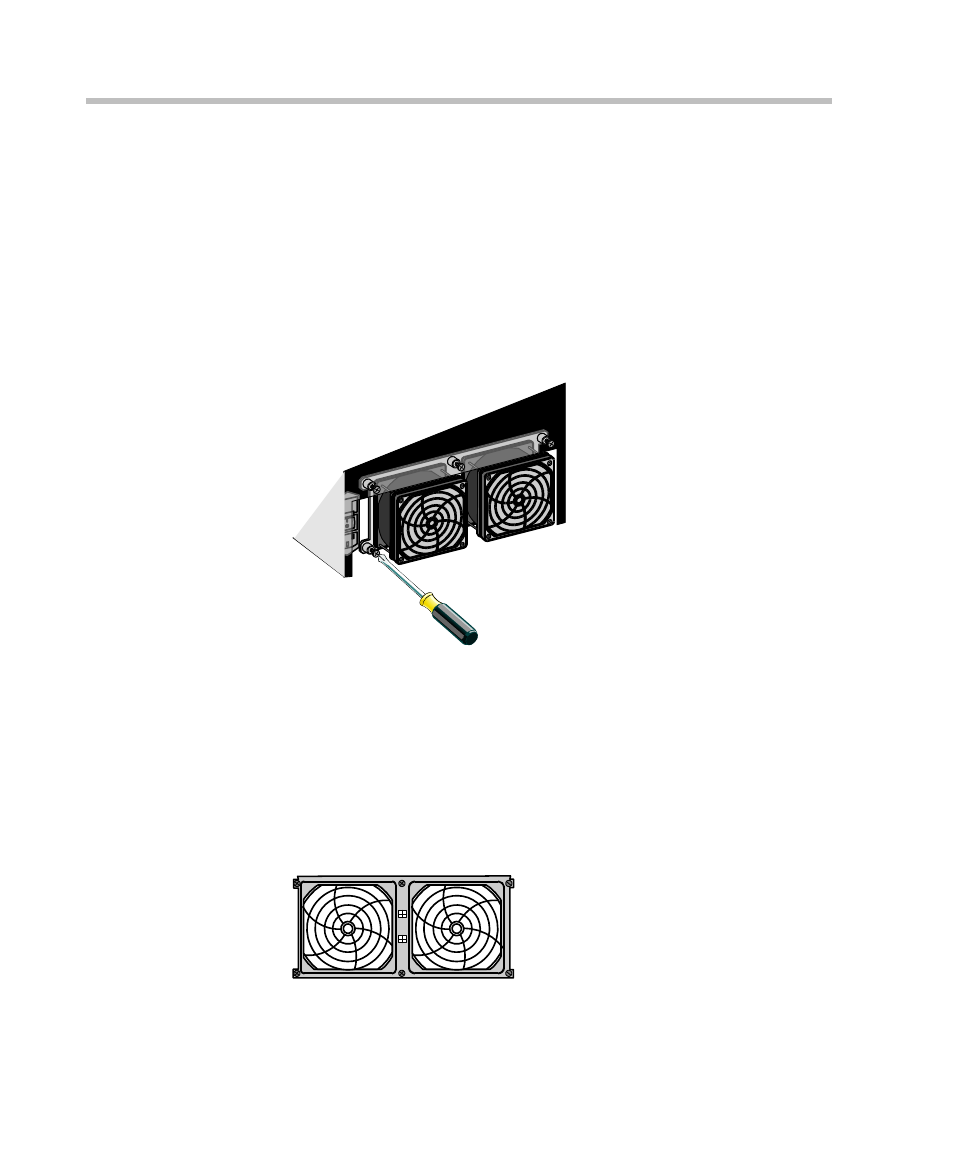 Fan replacement for the mgc-50, Fan replacement for the mgc-50 -16 | Polycom DOC2237A User Manual | Page 160 / 170