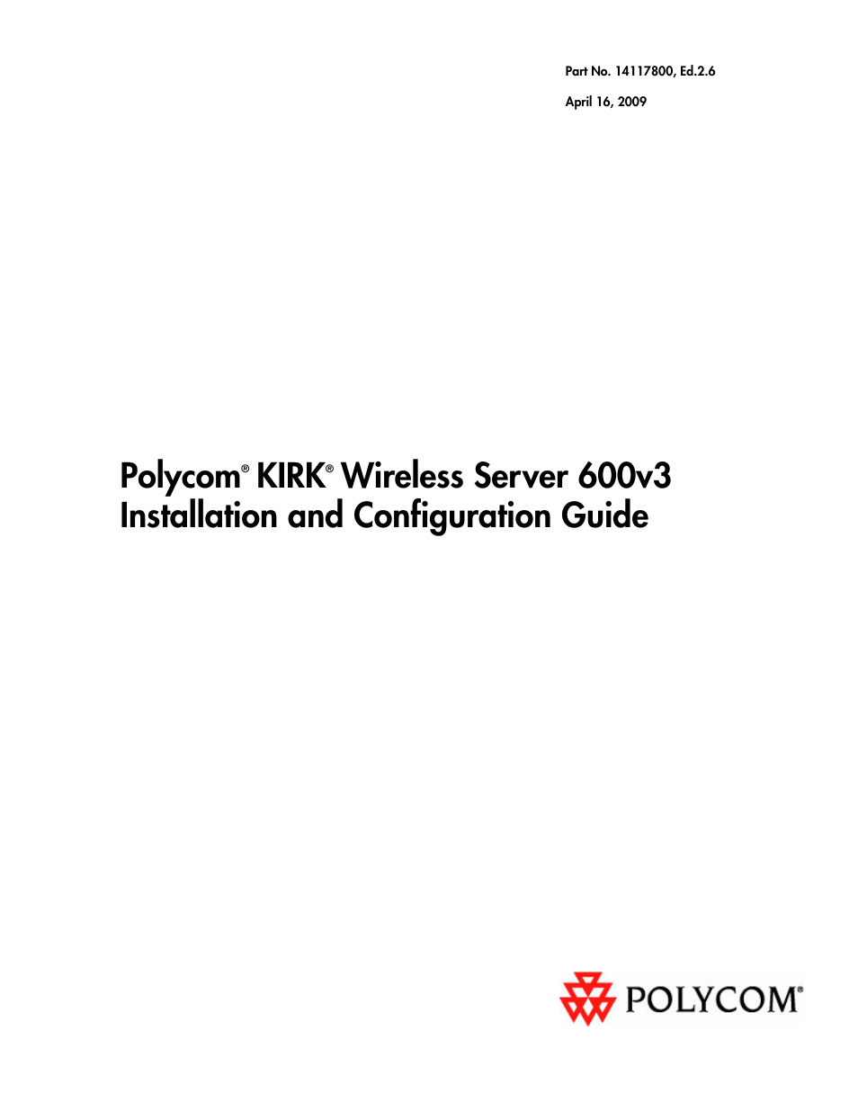 Polycom KIRK 14117800 User Manual | 220 pages