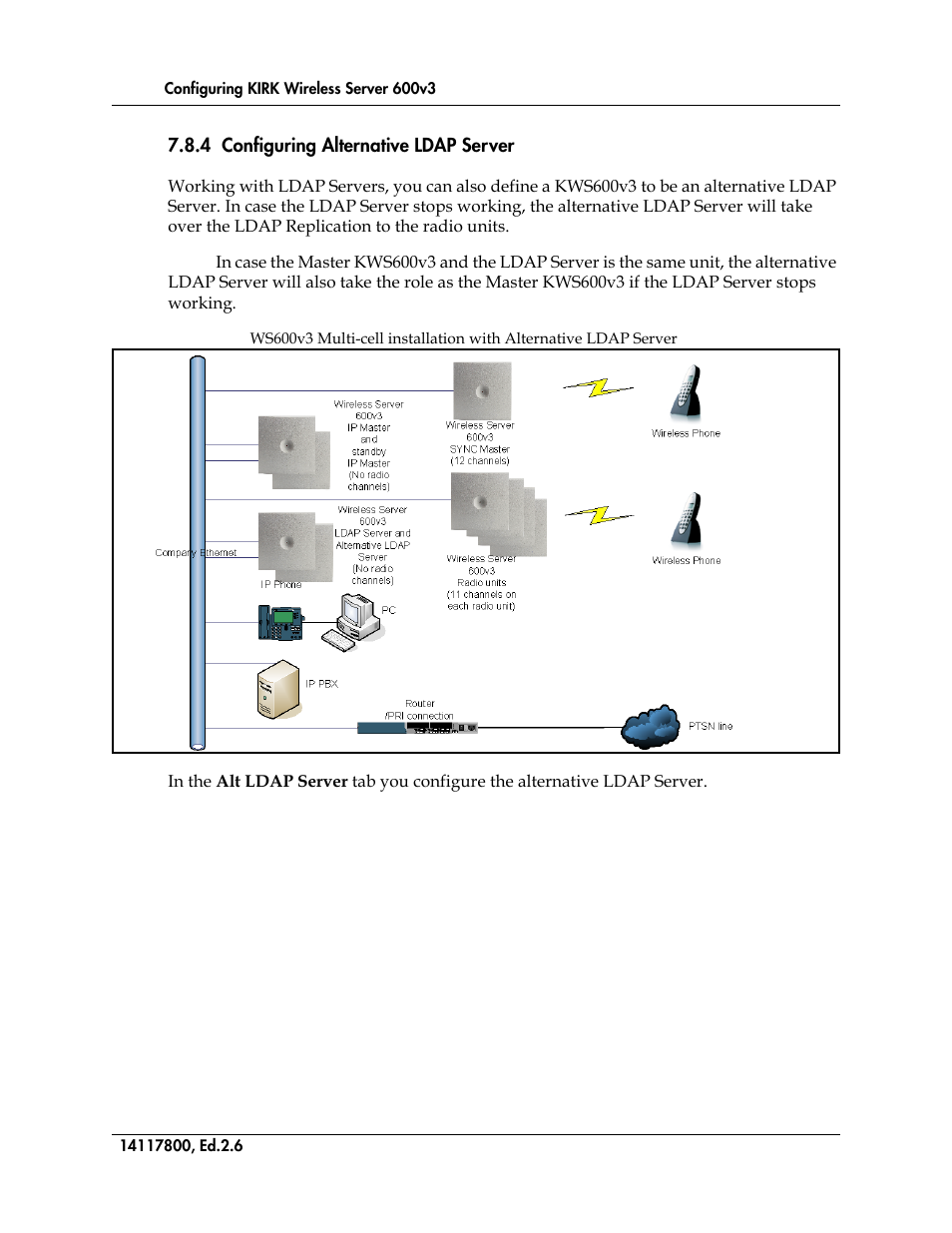 4 configuring alternative ldap server, Figure 73 | Polycom KIRK 14117800 User Manual | Page 134 / 220