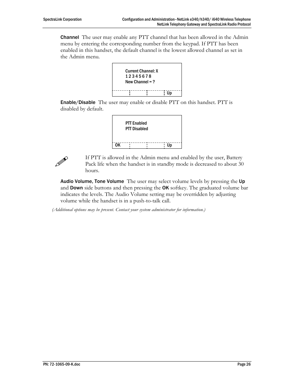 Polycom SpectraLink NetLink 72-1065-09 User Manual | Page 26 / 47